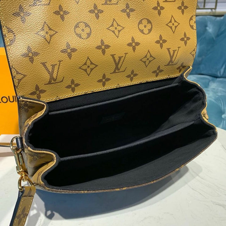 LV Pochette Metis Monogram Reverse Canvas For Women 9.8in/25cm M44876