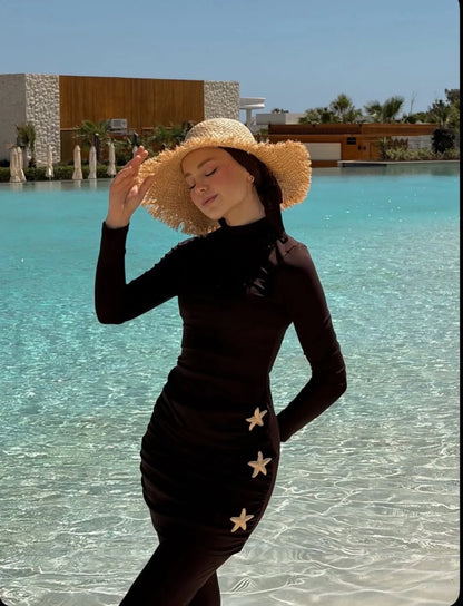 Burkini étoiles