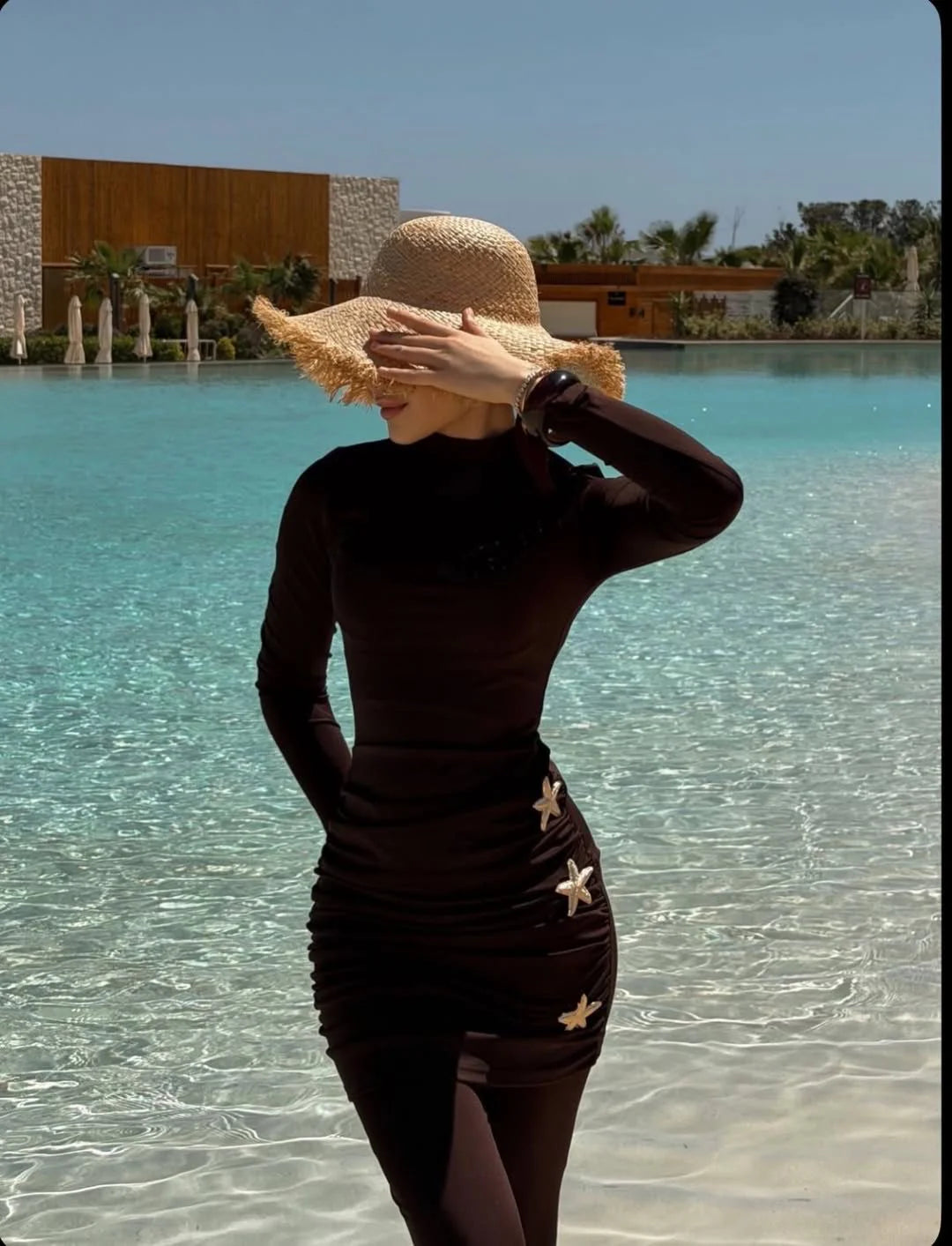 Burkini étoiles