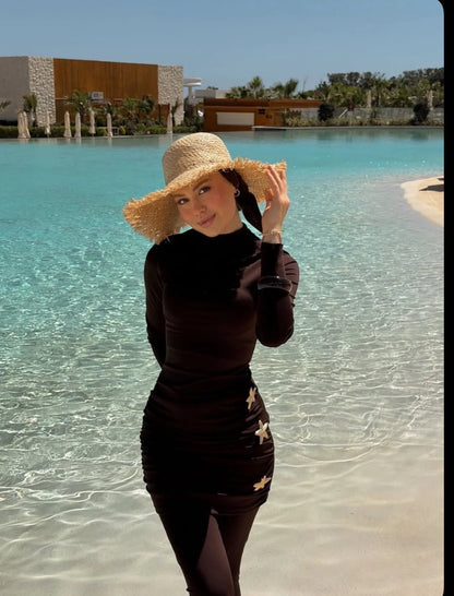 Burkini étoiles