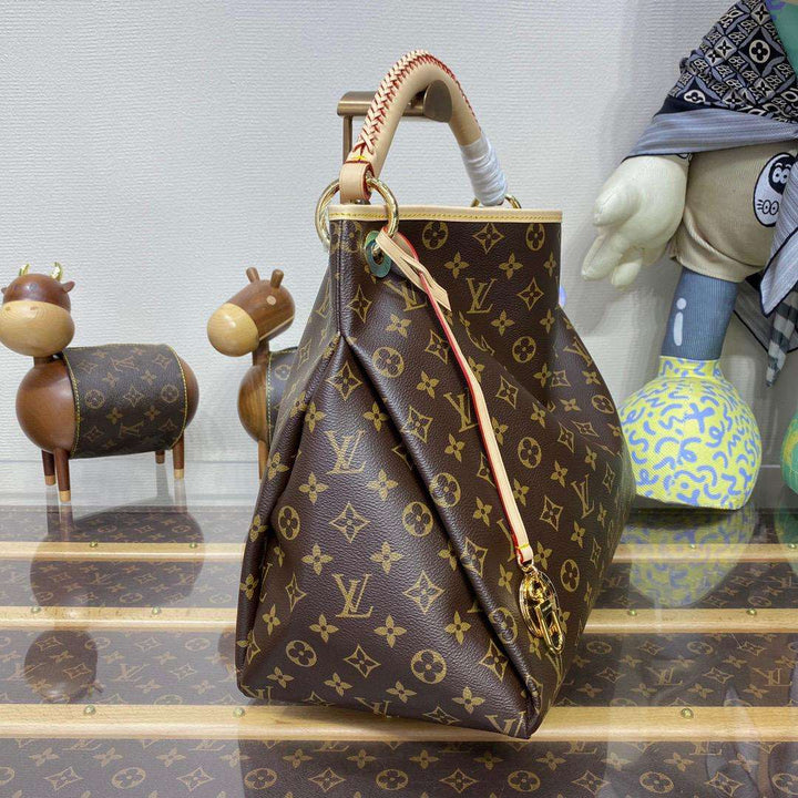 LV Artsy MM Monogram Canvas Brown  16.1in/41cm M44869