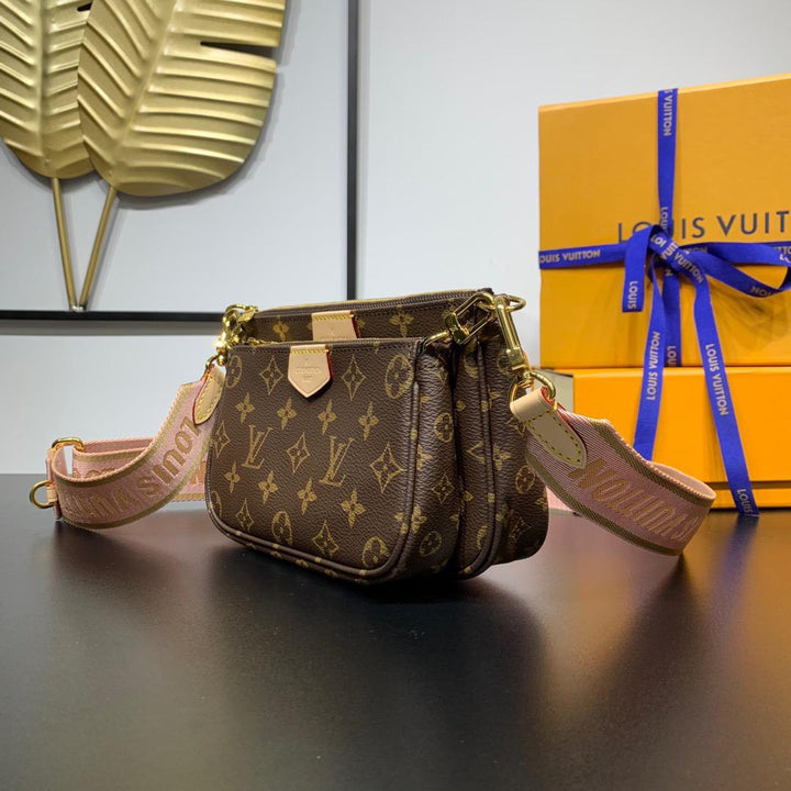 LV Multi Pochette Accessoires Monogram Canvas Brown For Women 9.4in/24cm LV M44840