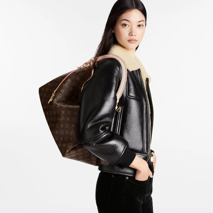 LV Artsy MM Monogram Canvas Brown  16.1in/41cm M44869