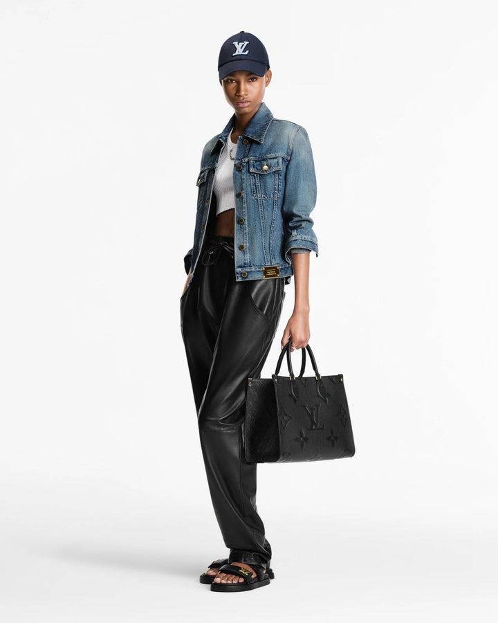 LV Onthego MM Monogram Empreinte Tote Bag