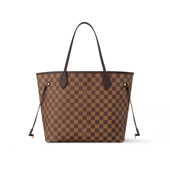 LV Neverfull MM Tote Bag Damier Ebene Brown For Women‎ 12.2in/31cm LV N40599
