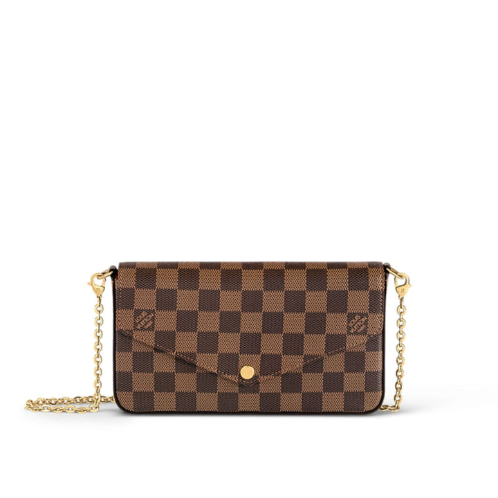 LV Felicie Pochette Brown For Women 21cm / 8.3in N63032