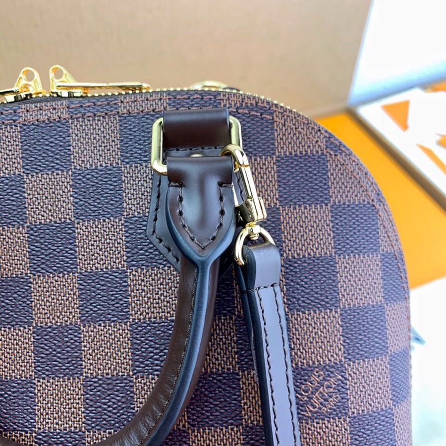LV Alma BB Damier Ebene Canvas