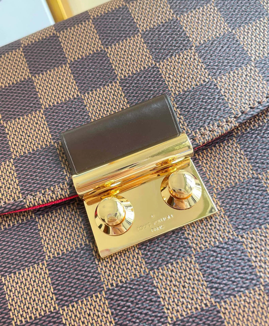 Damier Ebene Croisette 25Cm N53000, Designer Handbags, Womens Purse, luxury bags